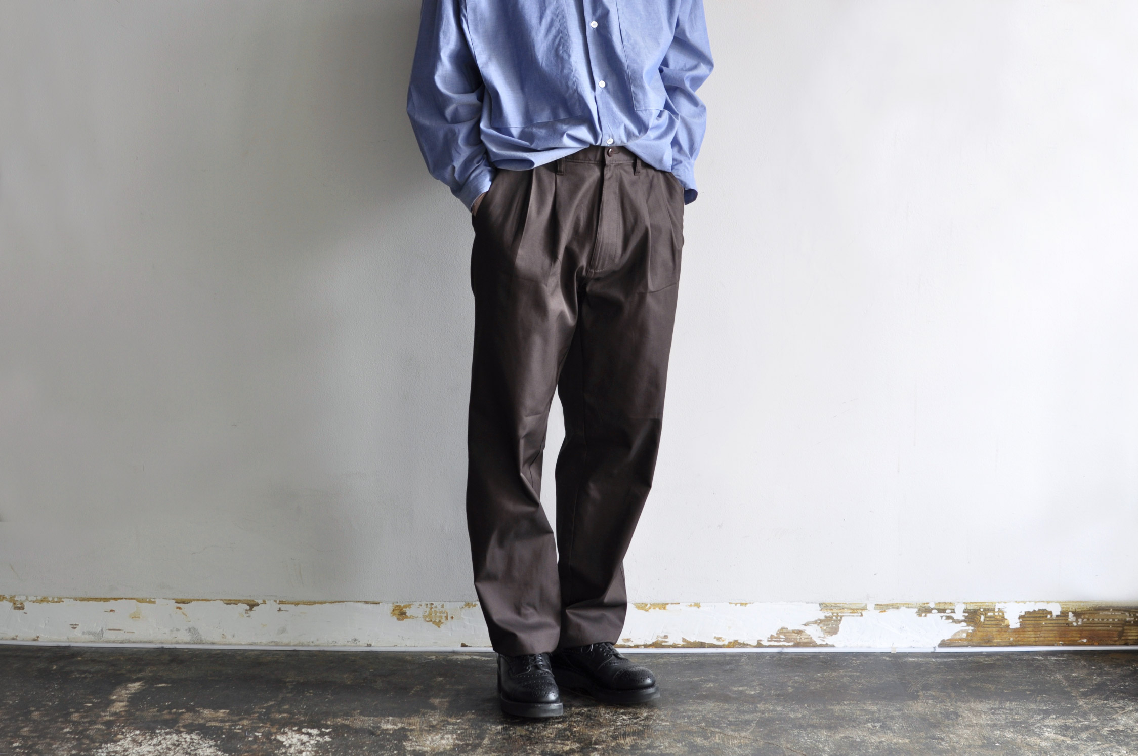 PLEATED CHINO | WUNDER