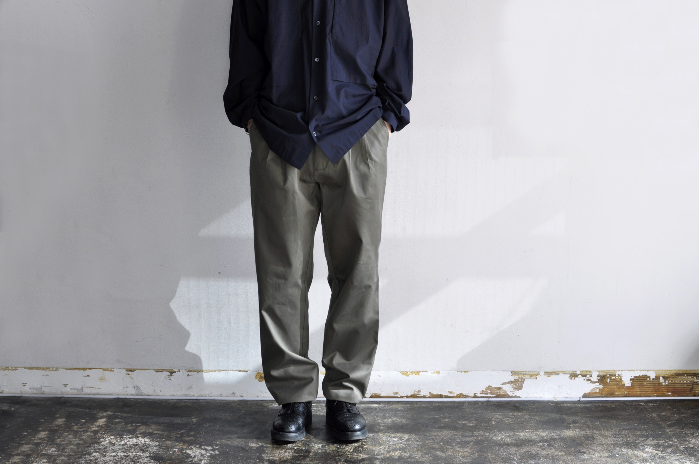 PLEATED CHINO | WUNDER