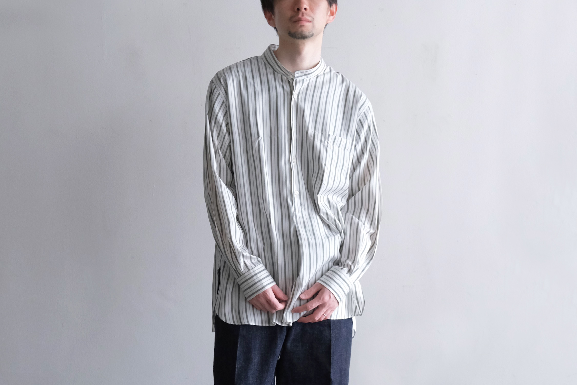 MAATEE&SONS SILK PULLOVER SHIRTS 21ss 2