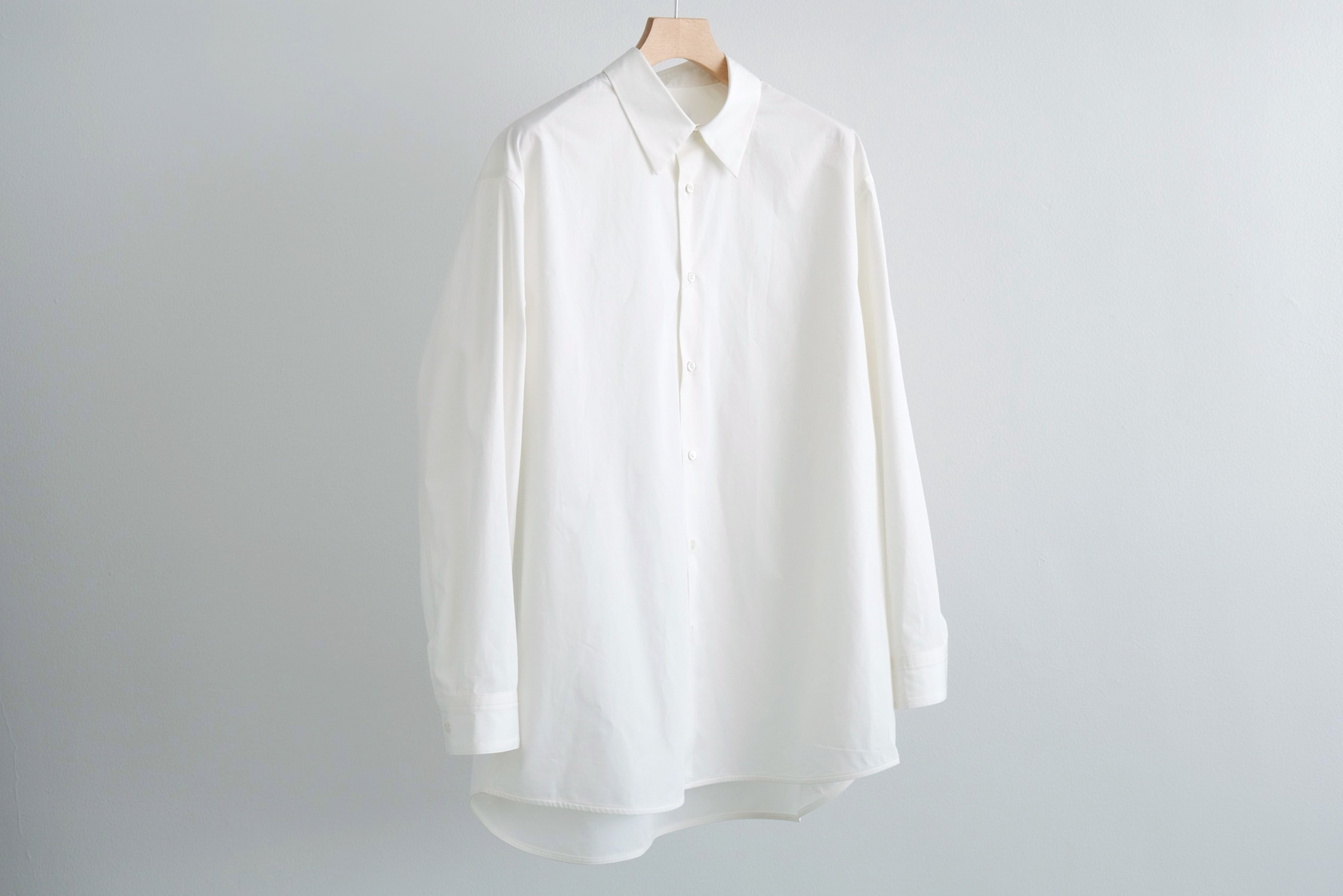 CLEAR HEAVY BROAD OVERSIZED SHIRTS | WUNDER