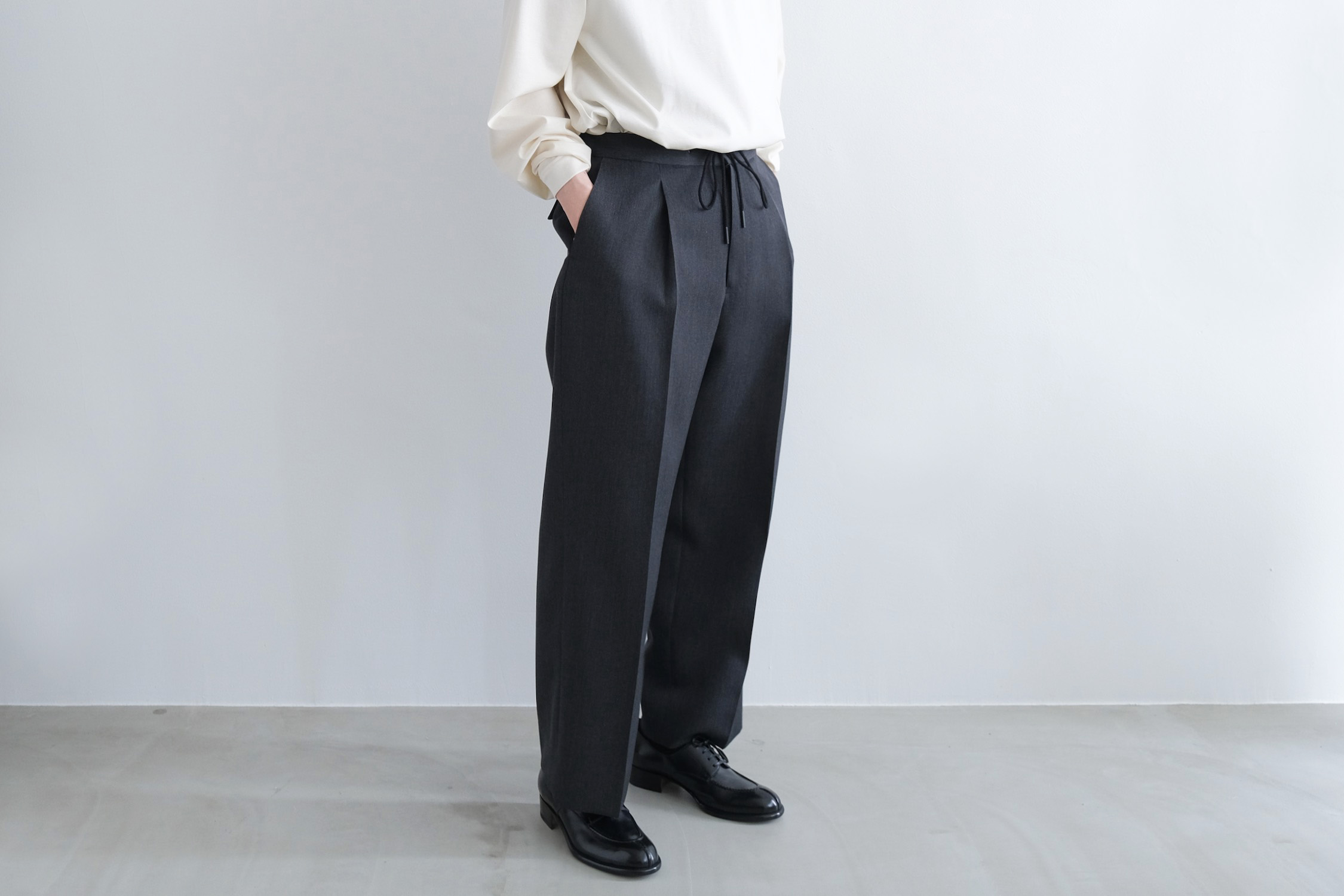 THE RERACS 22ss THE EASY SLACKS WIDE 10250円引き 