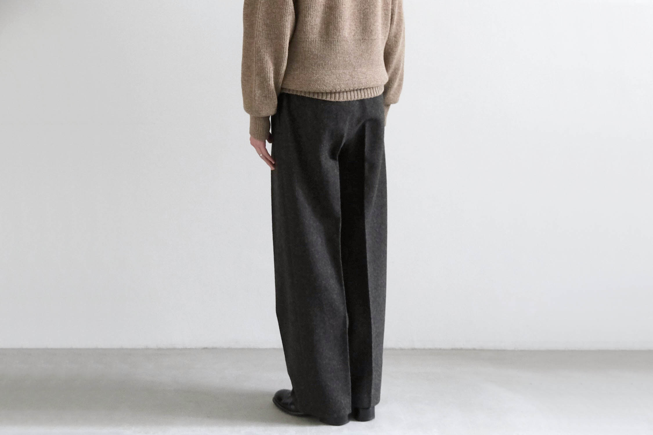 パンツ MAATEE&SONS 23AW2PLEATS TROUSER JEFFERY MAATEE&SONS Ex. 2PLEATS TROUSER 